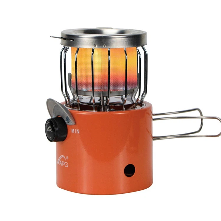 Mini nešiojamasis lauko dujinių viryklių šildytuvas